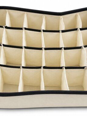 Fabric Drawer Organizer Cube Multi-Compartment Sock/Underwear Storage